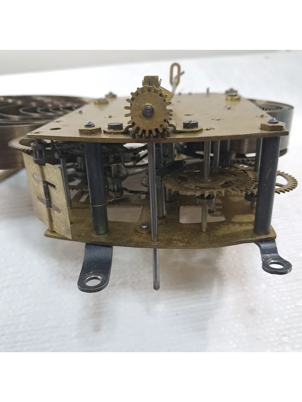 Antique Ansonia Clock CO A22 Movement brass parts for repair vintage replacement